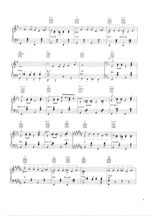 giulietta degli spiriti sheet music score pdf
